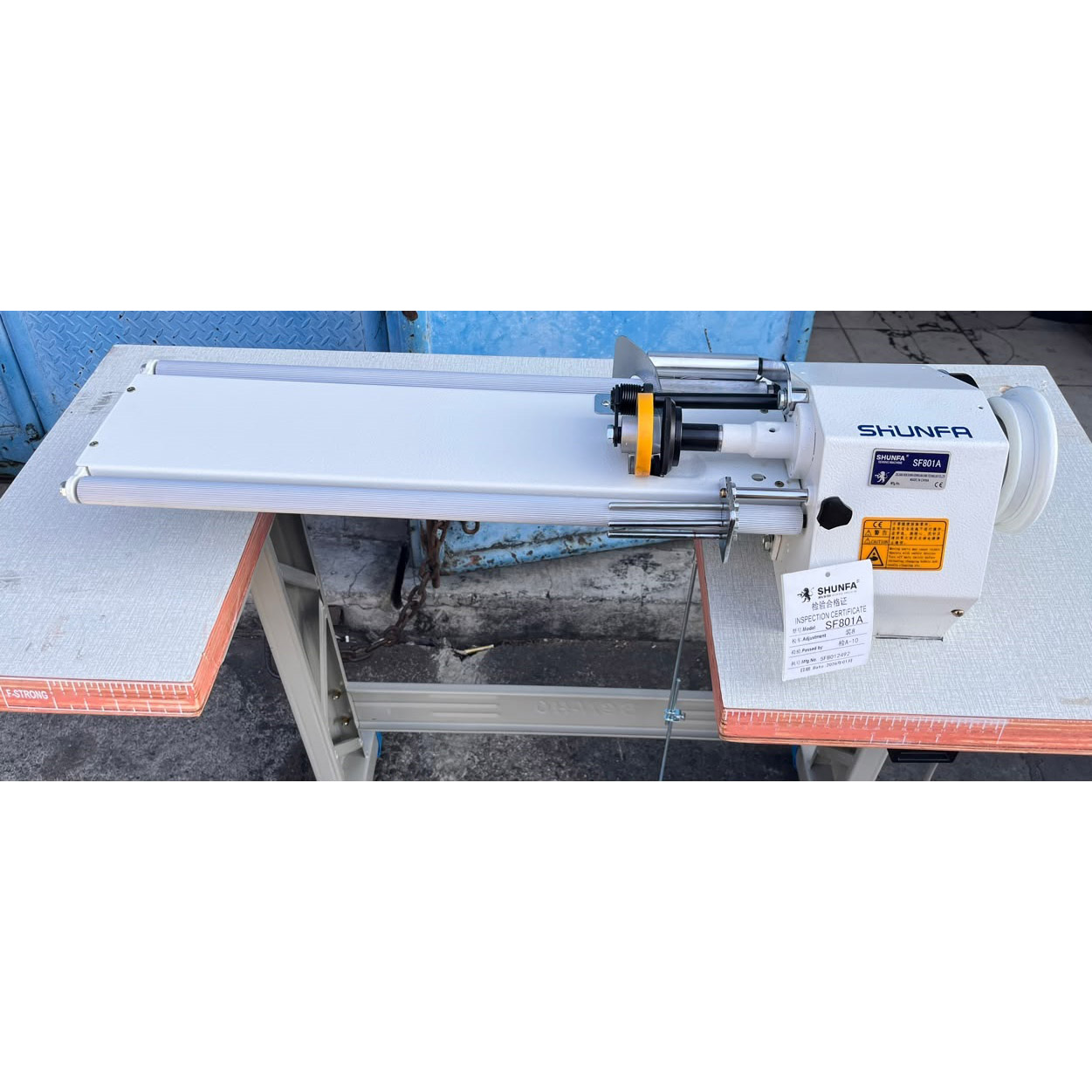 MESIN POTONG BIS SHUNFA SF801A / SF 801A (BIAS ROLL CUTTING) - Image 2