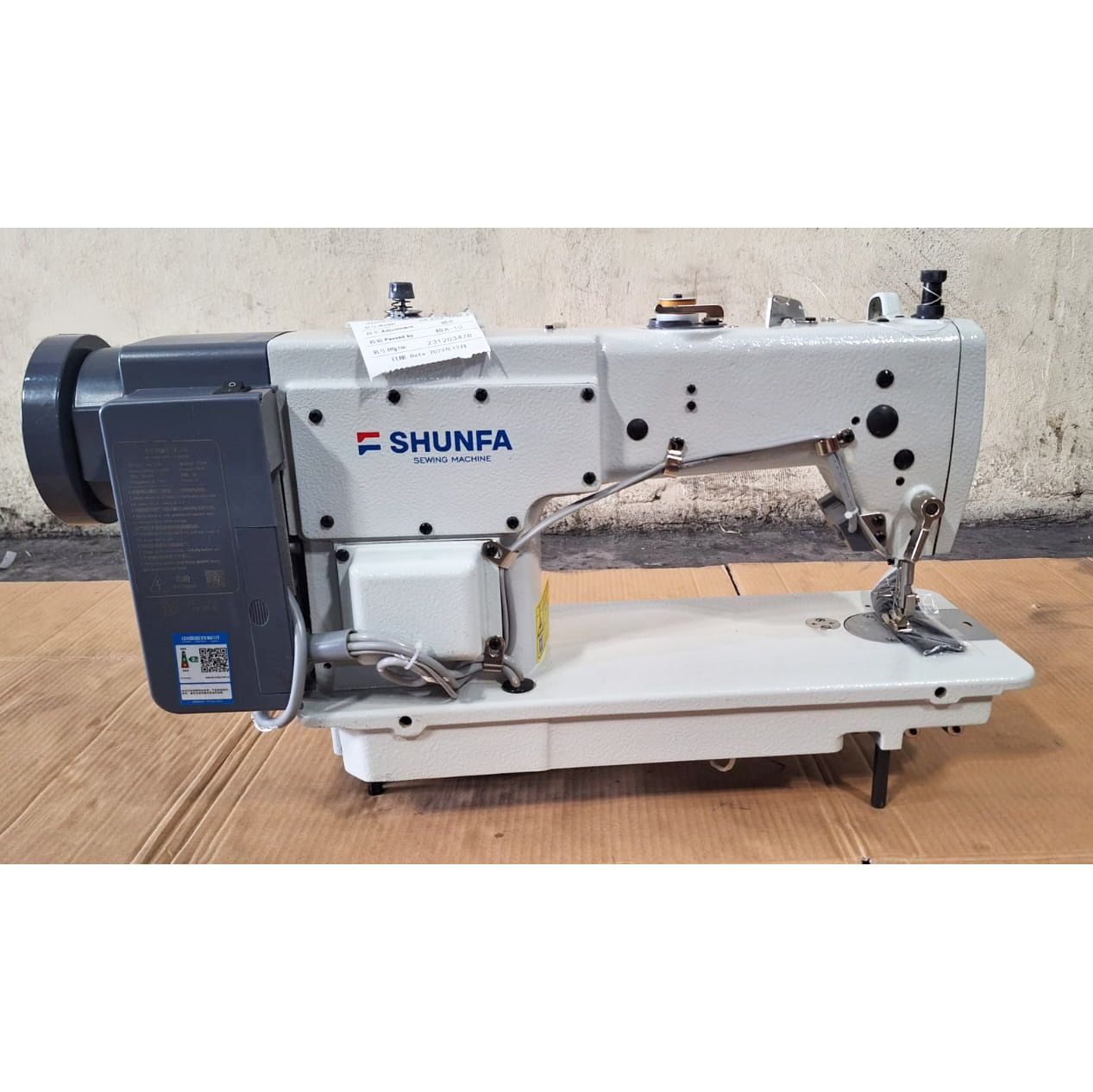 SHUNFA SF202-D3 MESIN JAHIT BAHAN TEBAL KULIT DIRECT DRIVE