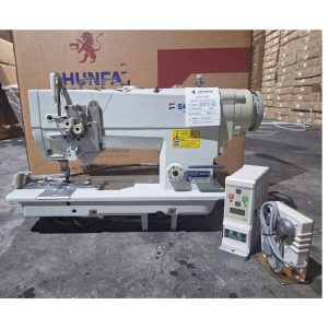 MESIN JAHIT LOCKSTITCH 2 JARUM DIRECT DRIVE HEAVY DUTY SHUNFA SF875-5D