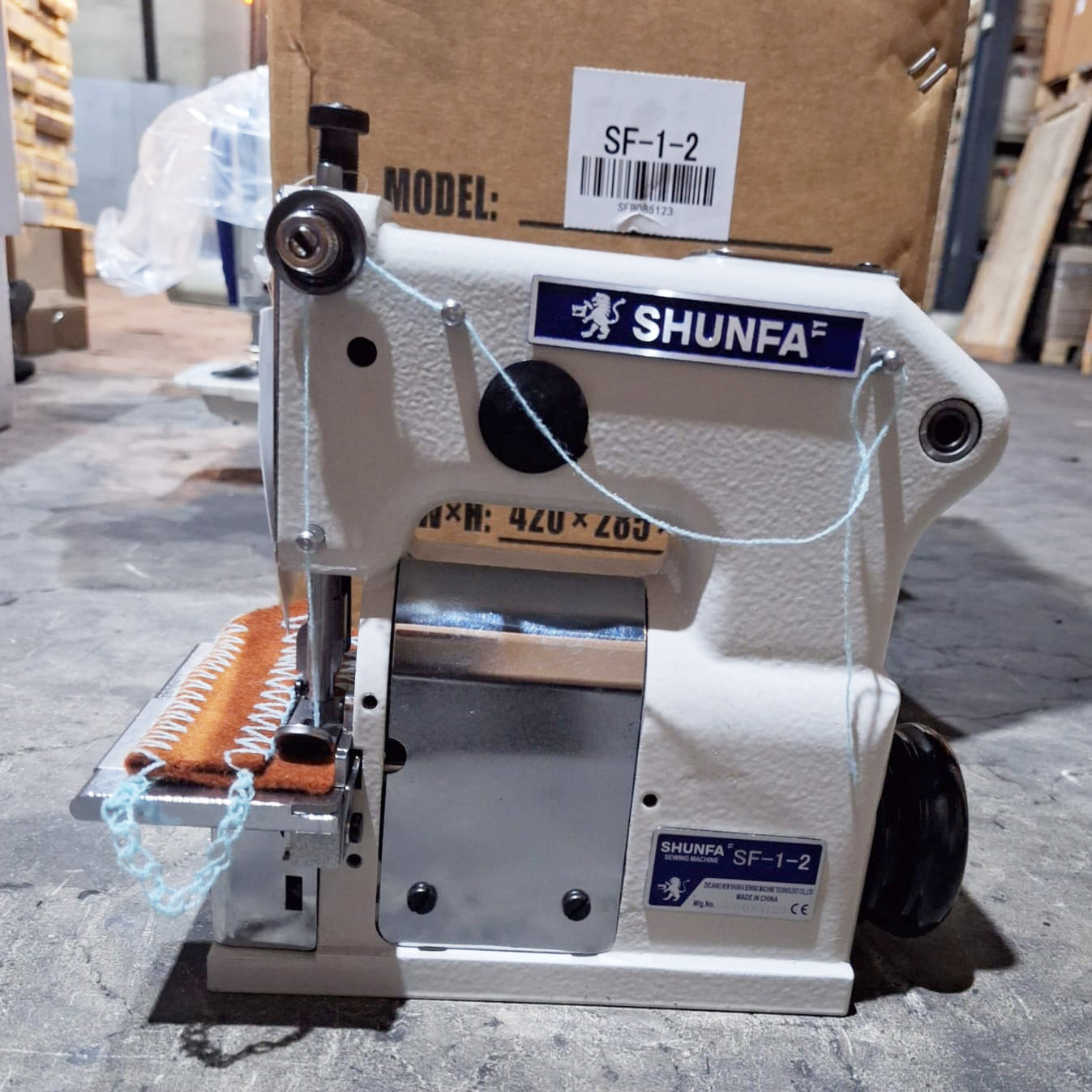 MESIN JAHIT KARPET OVEREDGE SHUNFA SF-1-2