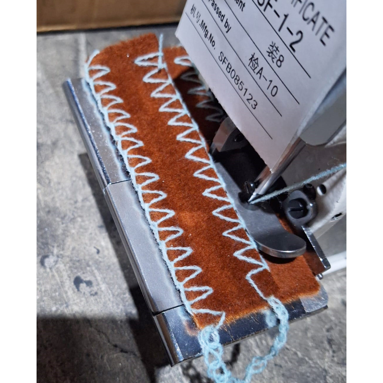 MESIN JAHIT KARPET OVEREDGE SHUNFA SF-1-2